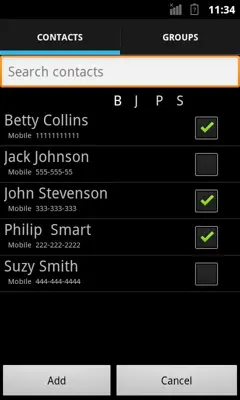 SMS Scheduler android App screenshot 0